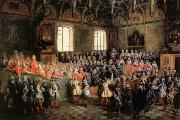 LANCRET, Nicolas Solemn Session of the Parliament for KingLouis XIV,February 22.1723 oil painting reproduction